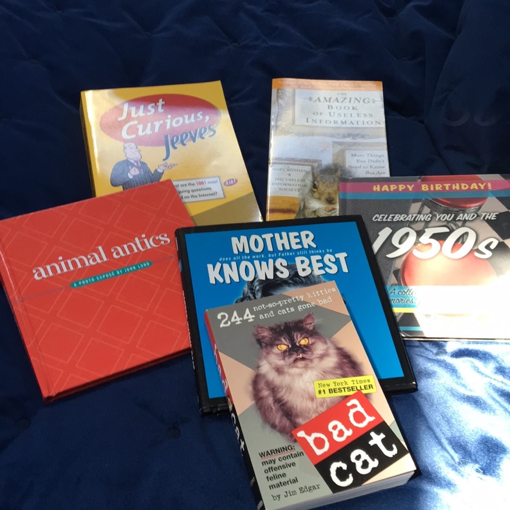 Novelty books. Have some fun!